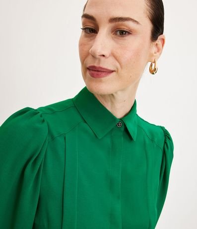 Camisa con Manga Abullonada y Puño Ancho 5