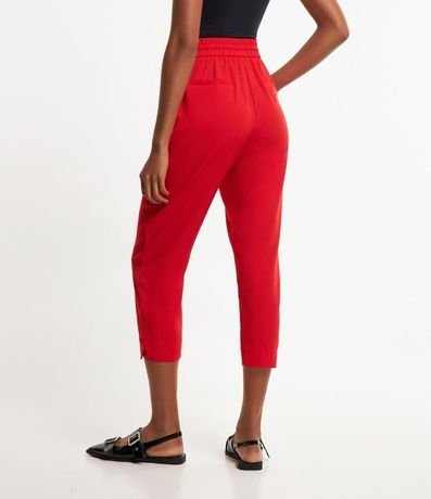 Pantalón Fluido con Cintura Elástica y Lazo 6