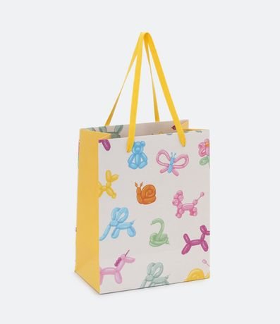 Embalaje de Regalo con Estampado Globo de Animales