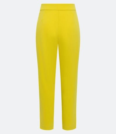 Pantalón Carrot Sastrería en Crepé con Cintura Alta 2