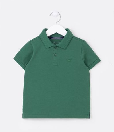 Polo Infantil en Algodón con Hendidura en la Barra - Talle 1 a 5 años