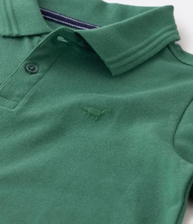 Polo Infantil en Algodón con Hendidura en la Barra - Talle 1 a 5 años 5