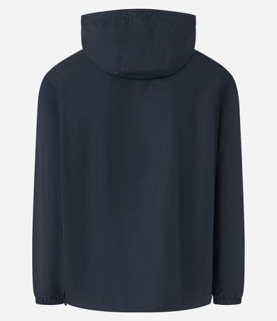 Campera Rompevientos con Capucha y Bolsillo con Cierre 8