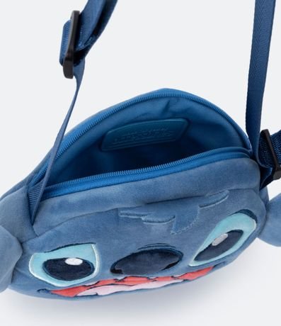 Bolso Infantil Redondo con Bordado y Carita del Stitch 3