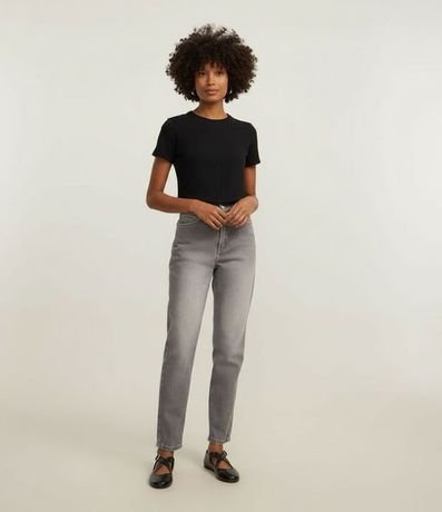 Remera en Media Malla con Manga Corta Doblada 4