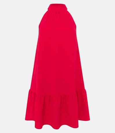 Vestido Airflow sin Manga con Cuello Alto y Fruncido 7