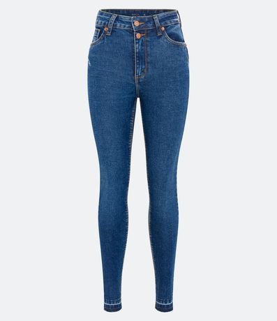 Pantalón Push Up Jeans con Deshilachados