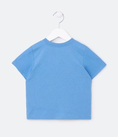 Remera Infantil con Recorte Texturizado - Talle 1 a 5 años 2
