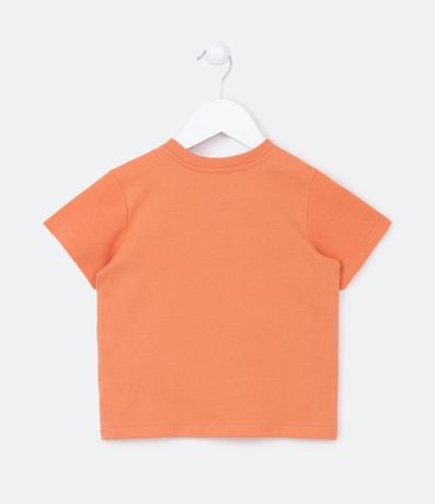 Remera Infantil con Recorte Texturizado - Talle 1 a 5 años 2