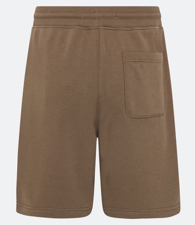 Bermuda Slim en Algodón con Cintura Elástica y Etiqueta en la Barra 7