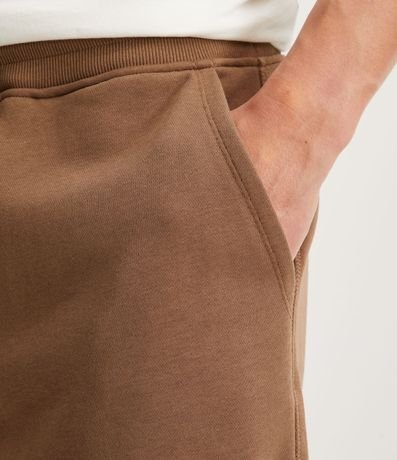 Bermuda Slim en Algodón con Cintura Elástica y Etiqueta en la Barra 4