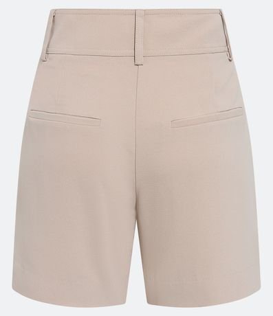 Short en Sastrería con Cintura Cruzada y Bolsillos 2