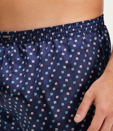 Calzoncillo Boxer de Tela en Charmouse con Estampa Geométrica 4