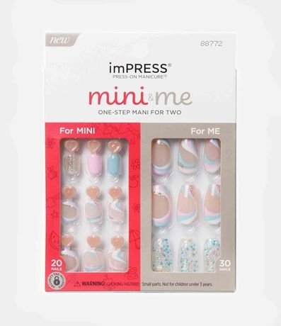 Uñas Postizas imPRESS Mini Me Bloom