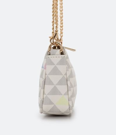 Cartera Pequeña Transversal con Estampa de Triángulos 6