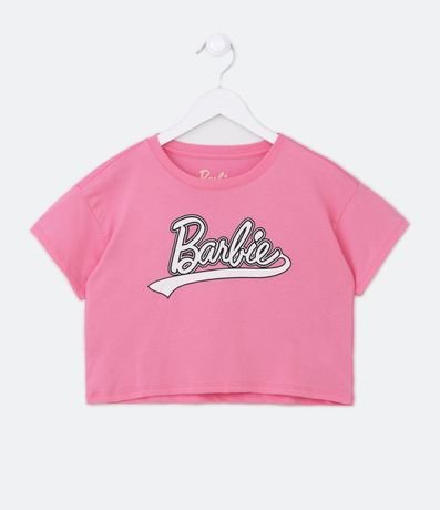 Blusa Cropped Infantil con Estampado Barbie - Talle 5 a 14 años 1