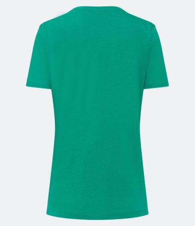 Blusa Básica en Algodón con Escote V 7