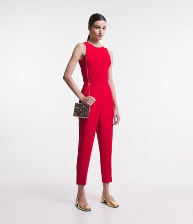Blusa Musculosa de Punto com Detalle en las Sisas 4