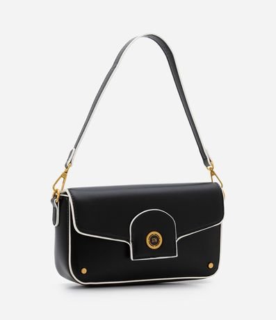 Bolso Shoulder Baguette Pequeno con Correa de Cadena 4