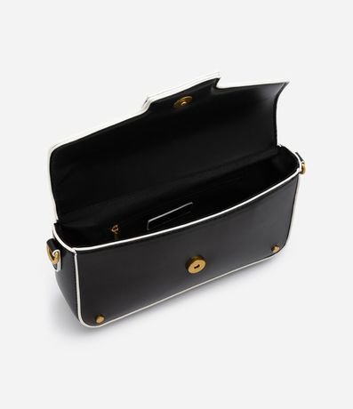 Bolso Shoulder Baguette Pequeno con Correa de Cadena 6