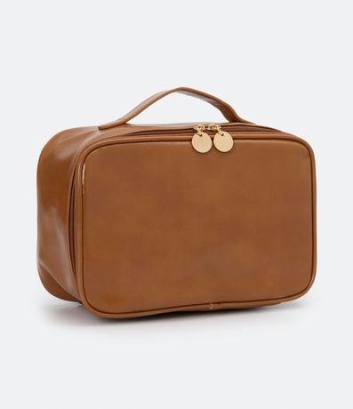 Necesaire Rectangular en Material Sintético con Correa y Separadores Internos 1