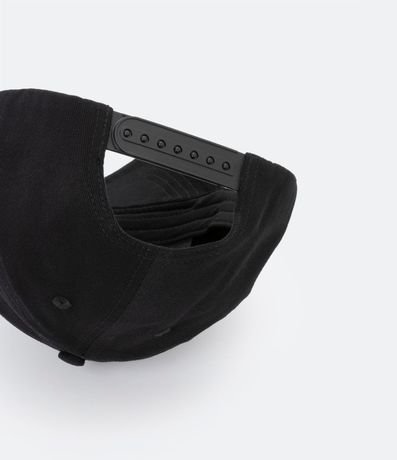 Gorra Ala Curva de Algodón Bordado New York 4