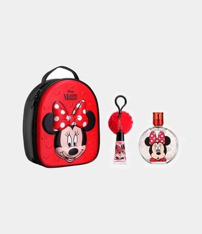 Kit Disney Minnie Eau de Toilette 100ml + Gloss + Lunchera