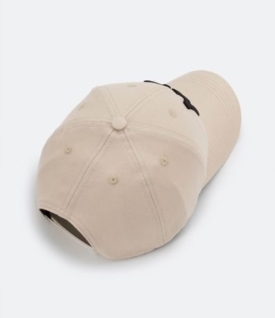 Gorra Ala Curva de Algodón Bordado New York 3