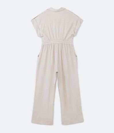 Mono Largo en Lino con Botones Curve & Plus Size 6