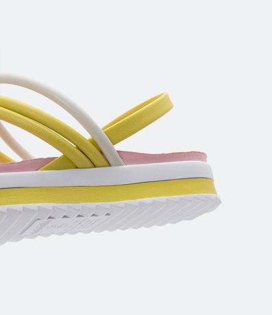 Sandalia Flatform Infantil con Multitiras - Talle 26 al 36 4