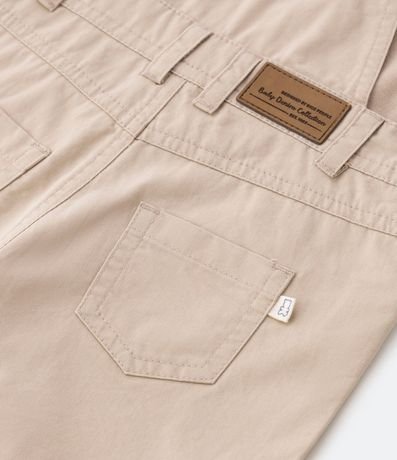 Peto Infantil en Sarga con Bolsillo Delantero y Lateral - Talle 0 a 18 meses 3