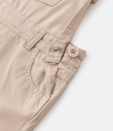 Peto Infantil en Sarga con Bolsillo Delantero y Lateral - Talle 0 a 18 meses 5