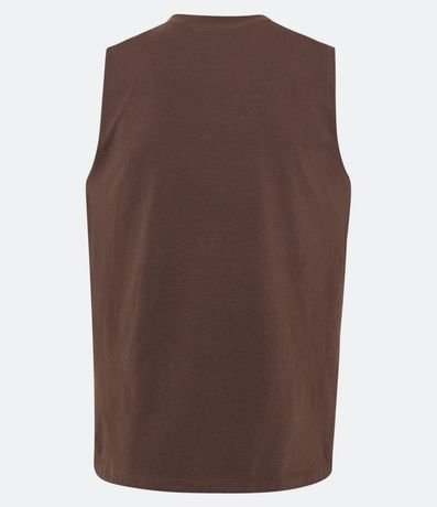 Musculosa en Algodón con Cuello Redondo y Tag en el Bajo 6