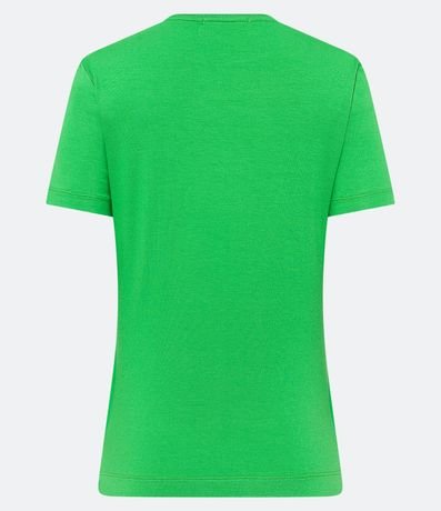 Blusa Básica en Viscosa con Escote Redondo 7