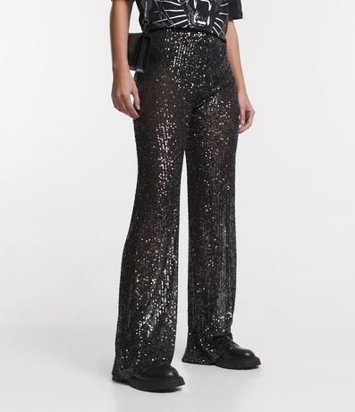 Pantalón Bailarina en Lentejuelas Metalizadas y con Forro 2