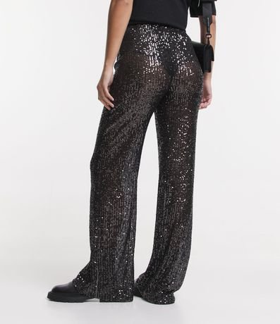 Pantalón Bailarina en Lentejuelas Metalizadas y con Forro 3