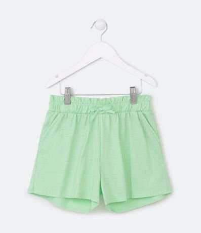 Short Clochard Infantil con Purpurina - Talle 5 a 14 años