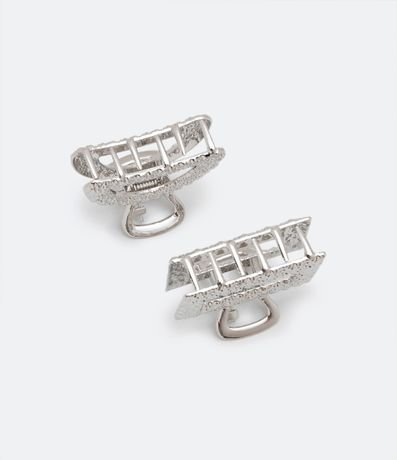 Kit 02 Pirañas para el pelo en Metal con Diferentes Formatos 3