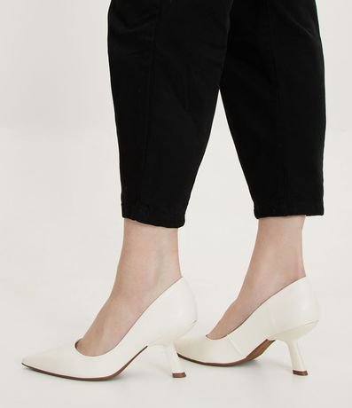 Zapato Scarpin en PU con Taco Fino 6