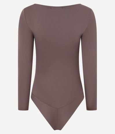 Body Básico en Media Mlla con Escote Bote 7