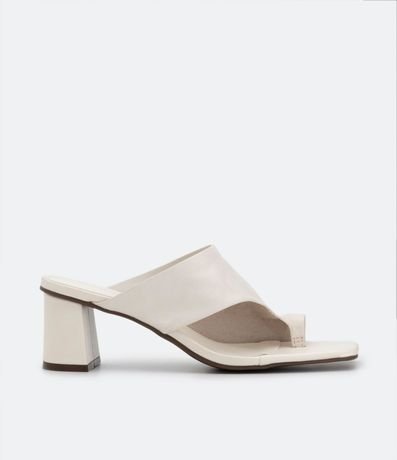 Sandalia en Cuero con Tacón Bloque 2