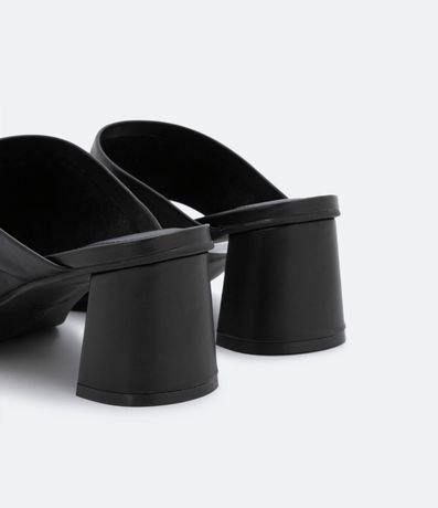 Sandalia en Cuero con Tacón Bloque 3