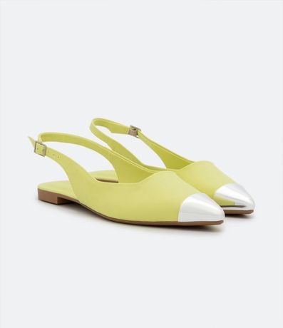 Zapatilla con Puntera Fina Metalizada 5