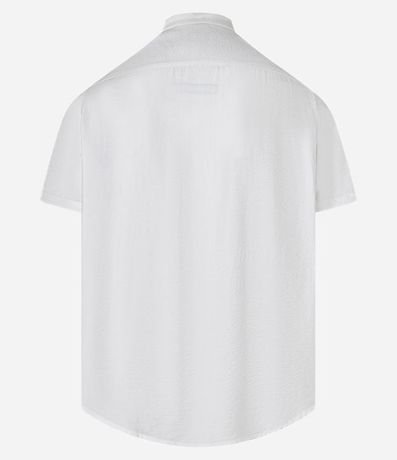 Camisa Slim en Viscolino con Cuello Padre y Textura 6