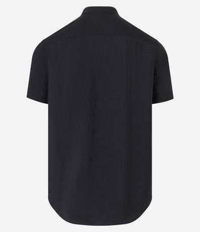 Camisa Slim en Viscolino con Cuello Padre y Textura 3