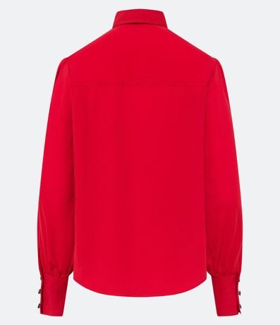 Camisa con Manga Abullonada y Puño Ancho 2