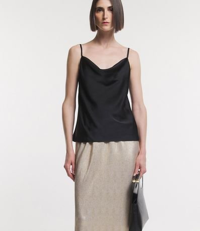 Blusa de Tirantes con Escote Degage 1