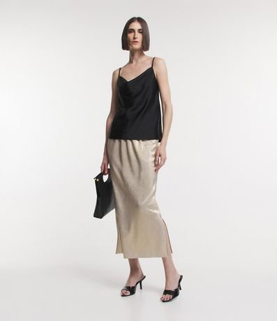 Blusa de Tirantes con Escote Degage 2