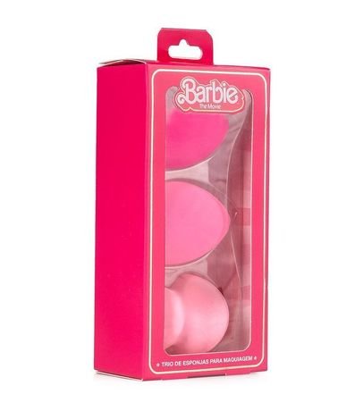 Kit 03 Esponjas para Maquillaje Barbie 3