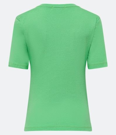 Blusa Básica en Algodón con Manga Corta 6